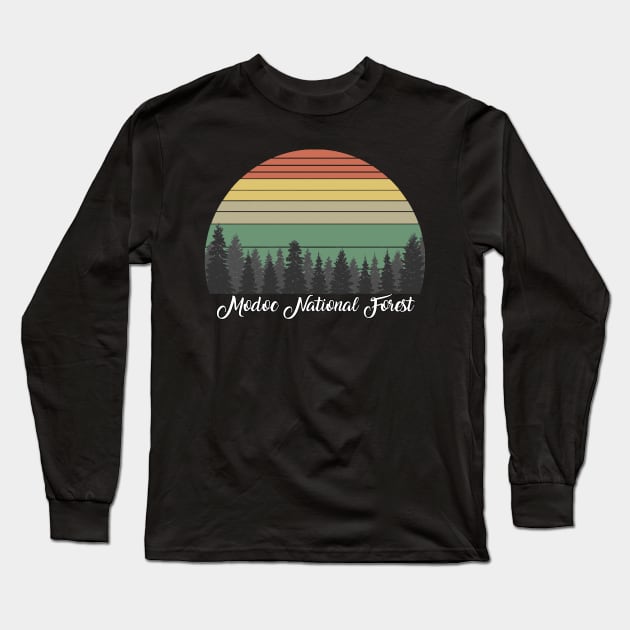 Modoc National Forest Long Sleeve T-Shirt by Kerlem